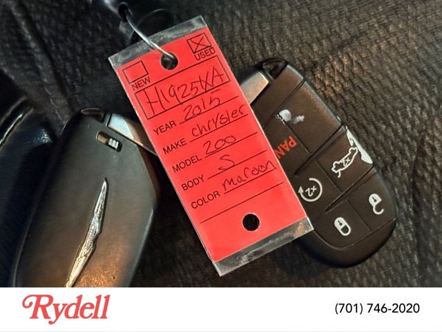 2015 Chrysler 200 S