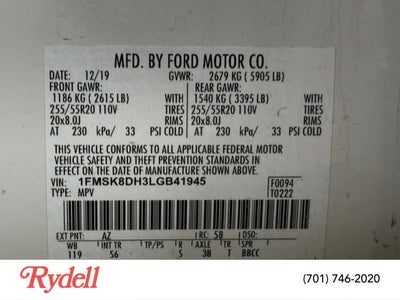 2020 Ford Explorer XLT
