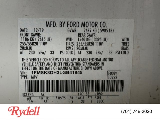 2020 Ford Explorer XLT