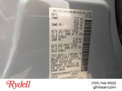 2024 Nissan Frontier PRO-4X