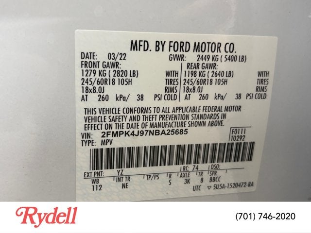 2022 Ford Edge SEL