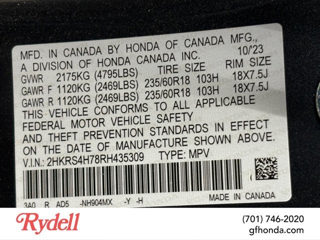 2024 Honda CR-V EX-L