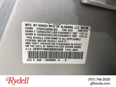 2009 Honda Pilot Touring