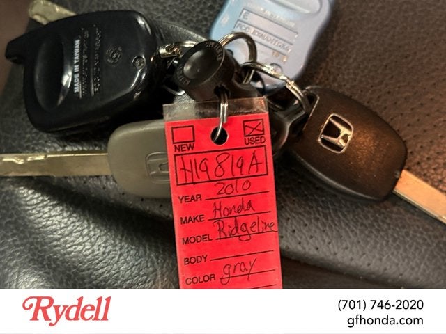 2010 Honda Ridgeline RTL