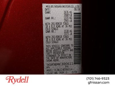 2024 Nissan Pathfinder Rock Creek