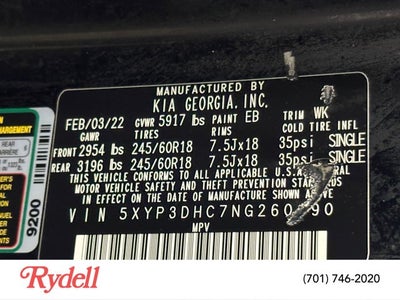 2022 Kia Telluride EX