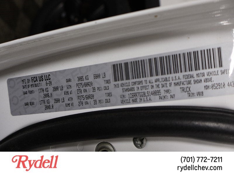 2020 RAM 1500 Classic Warlock