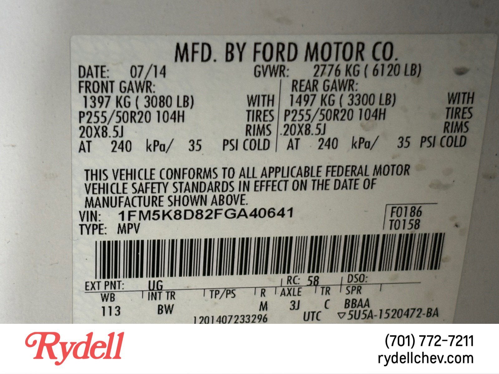 2015 Ford Explorer XLT