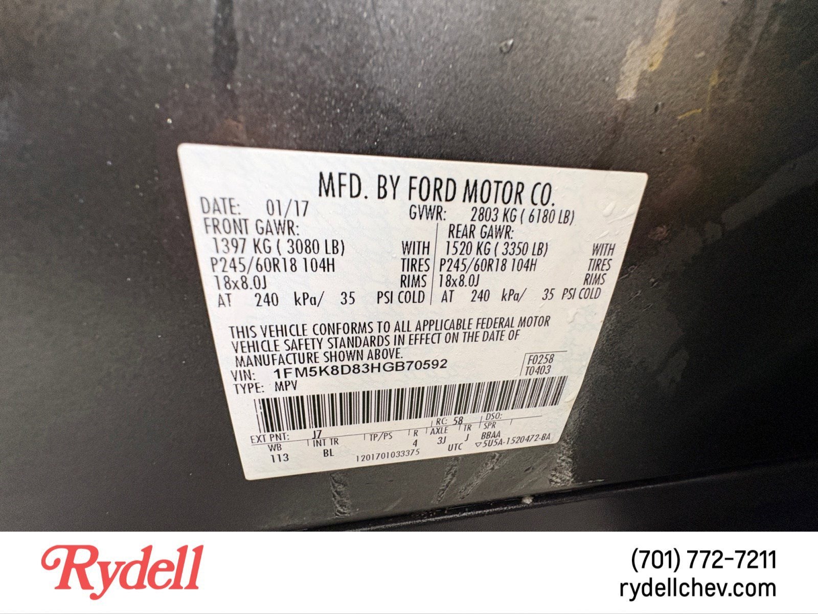 2017 Ford Explorer XLT