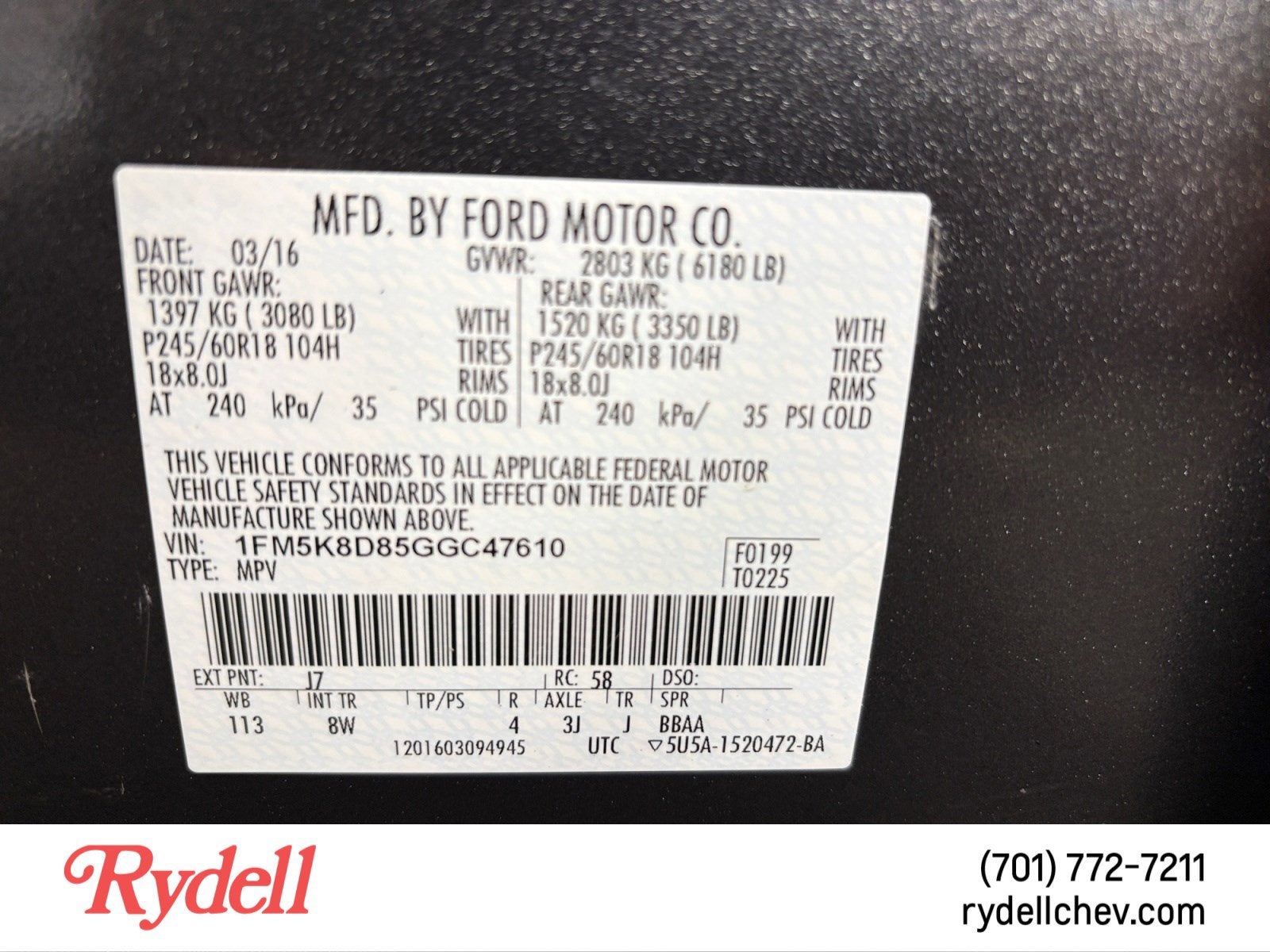 2016 Ford Explorer XLT