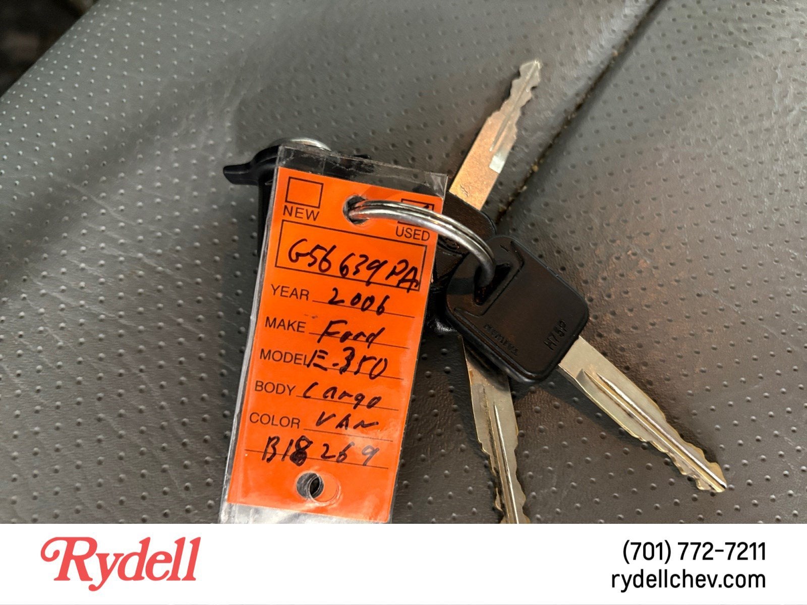 2006 Ford Econoline Cargo Van Base