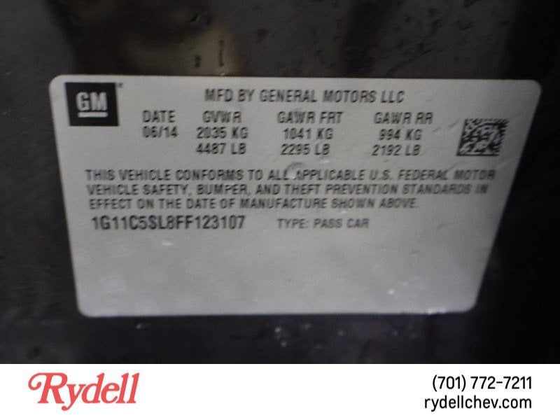 2015 Chevrolet Malibu LT