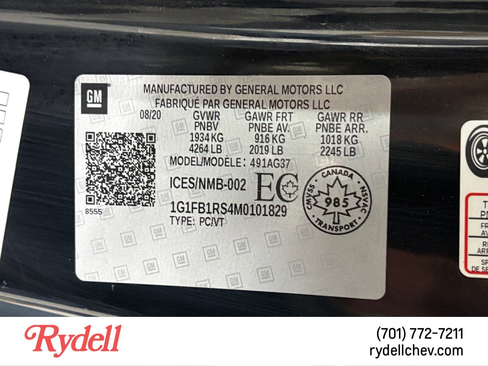 2021 Chevrolet Camaro 1LT