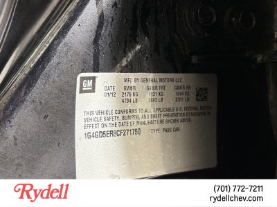 2012 Buick LaCrosse Premium 1