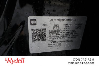 2025 Cadillac CT4 Premium Luxury