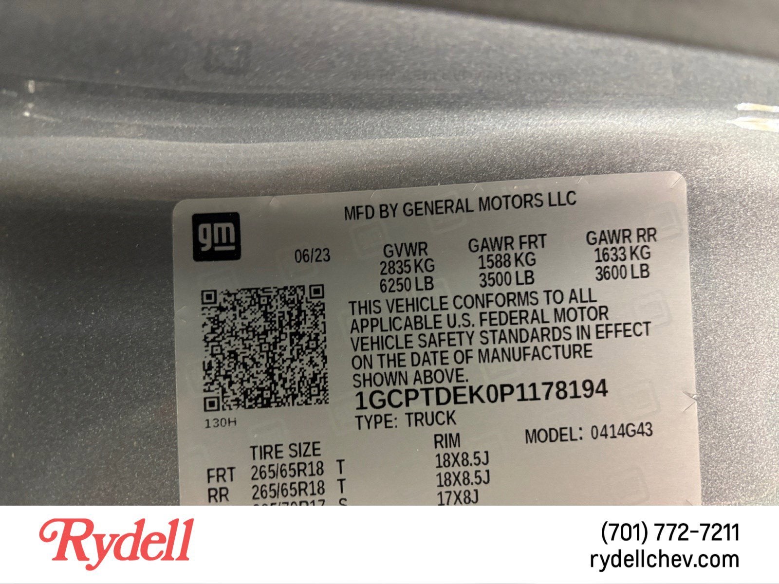 2023 Chevrolet Colorado Z71