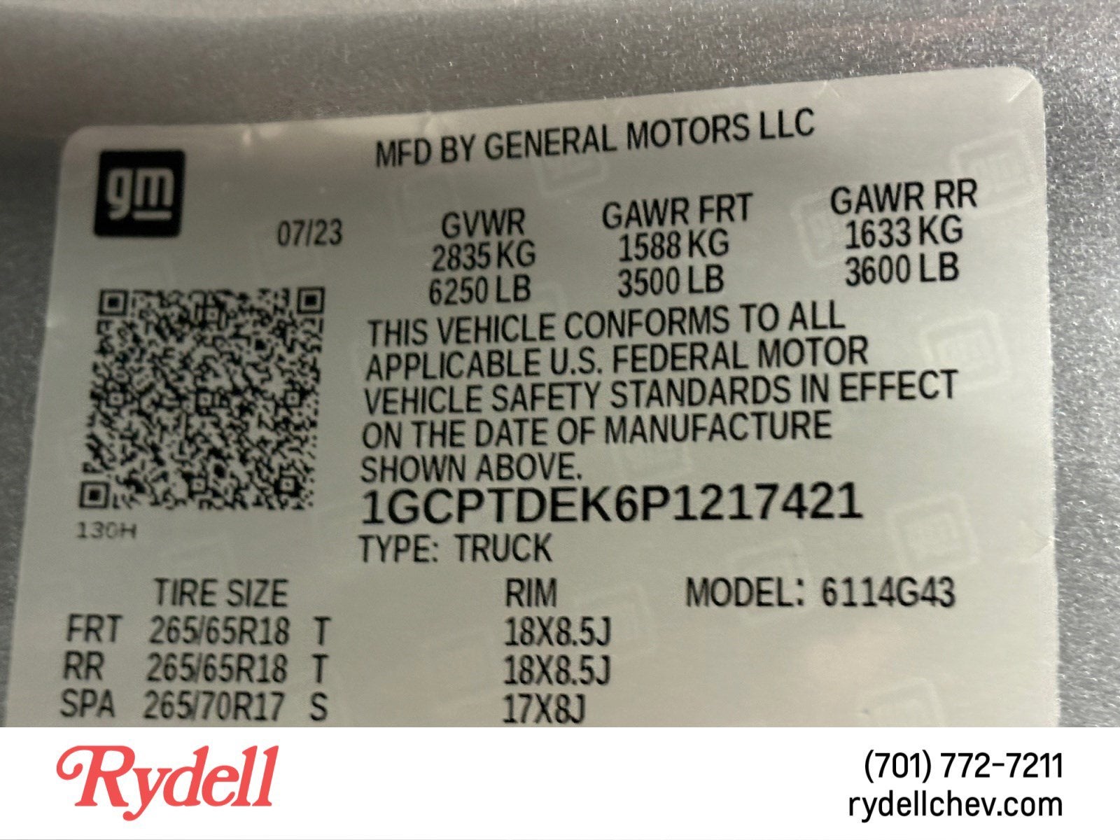 2023 Chevrolet Colorado Z71