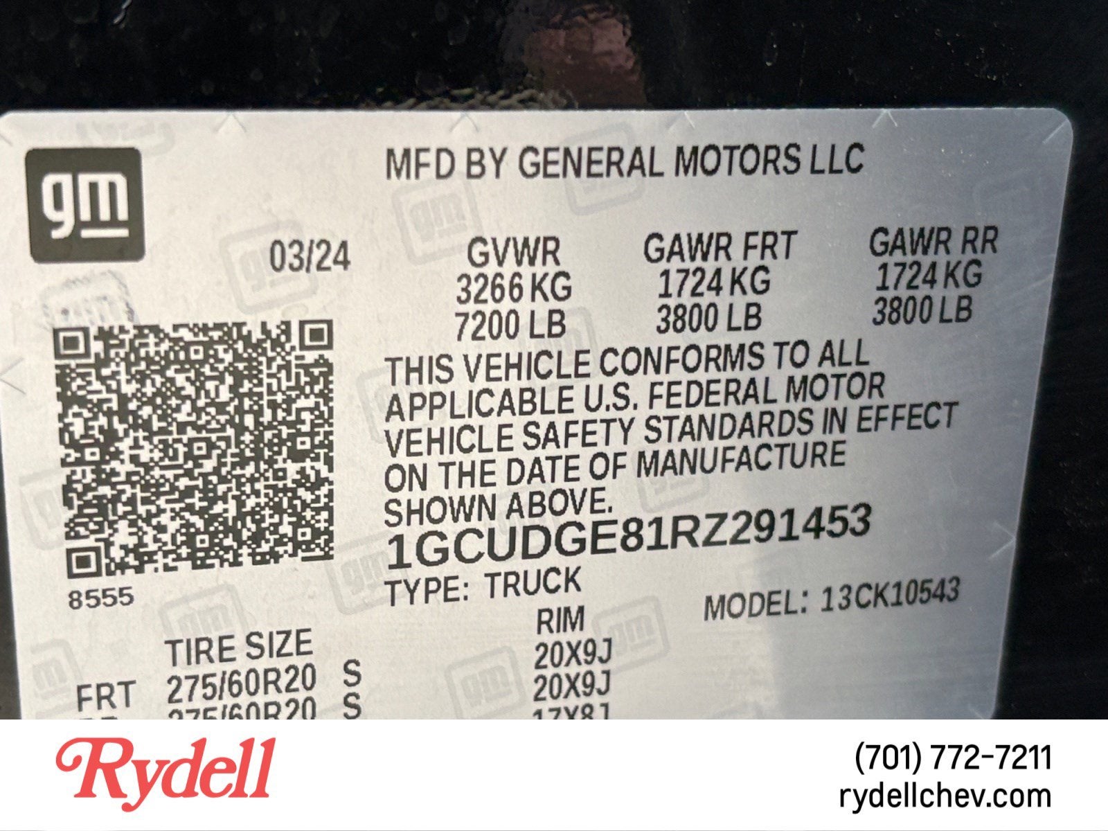 2024 Chevrolet Silverado 1500 LTZ