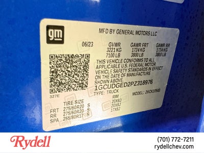 2023 Chevrolet Silverado 1500 LTZ