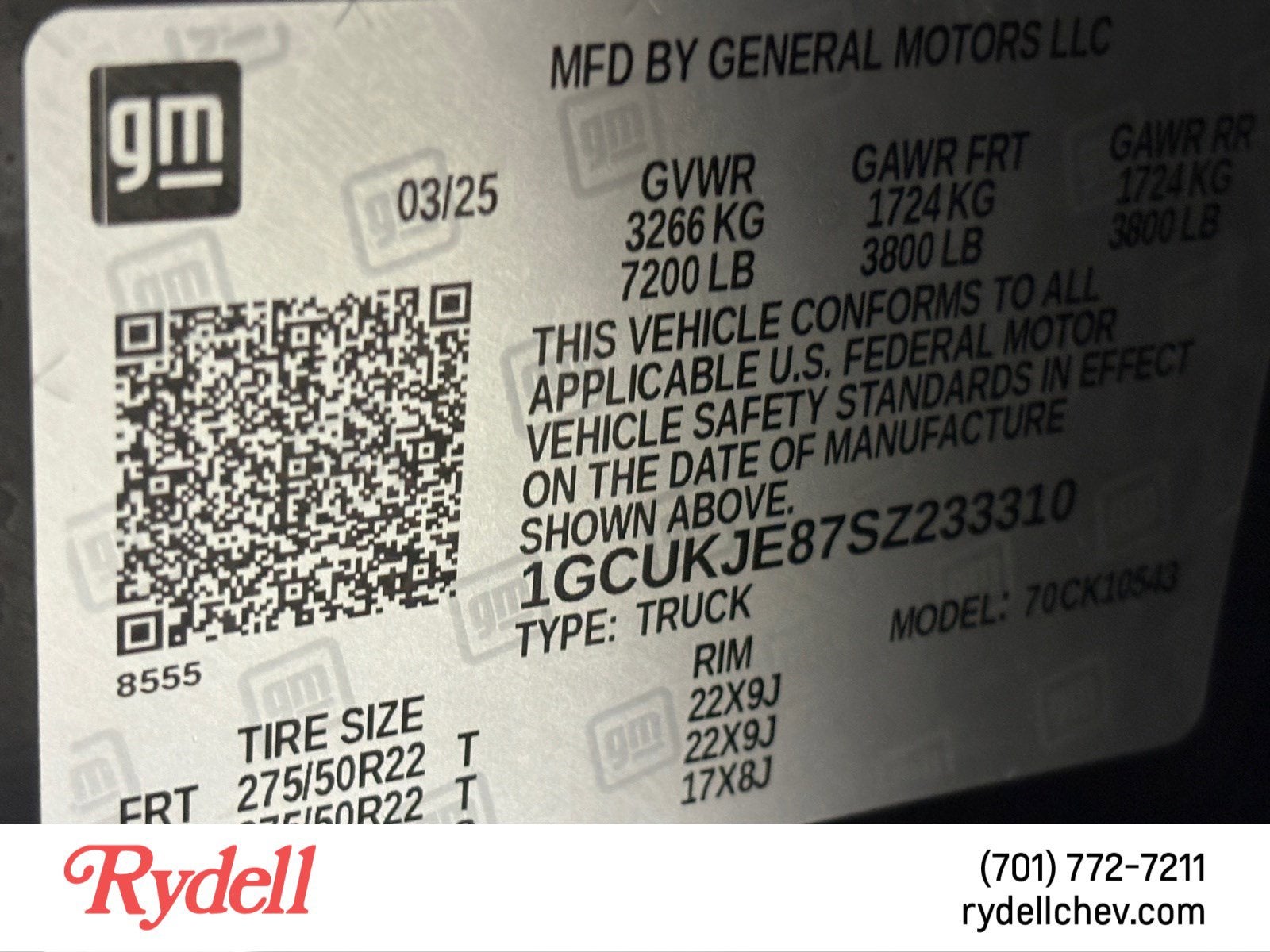 2025 Chevrolet Silverado 1500 High Country