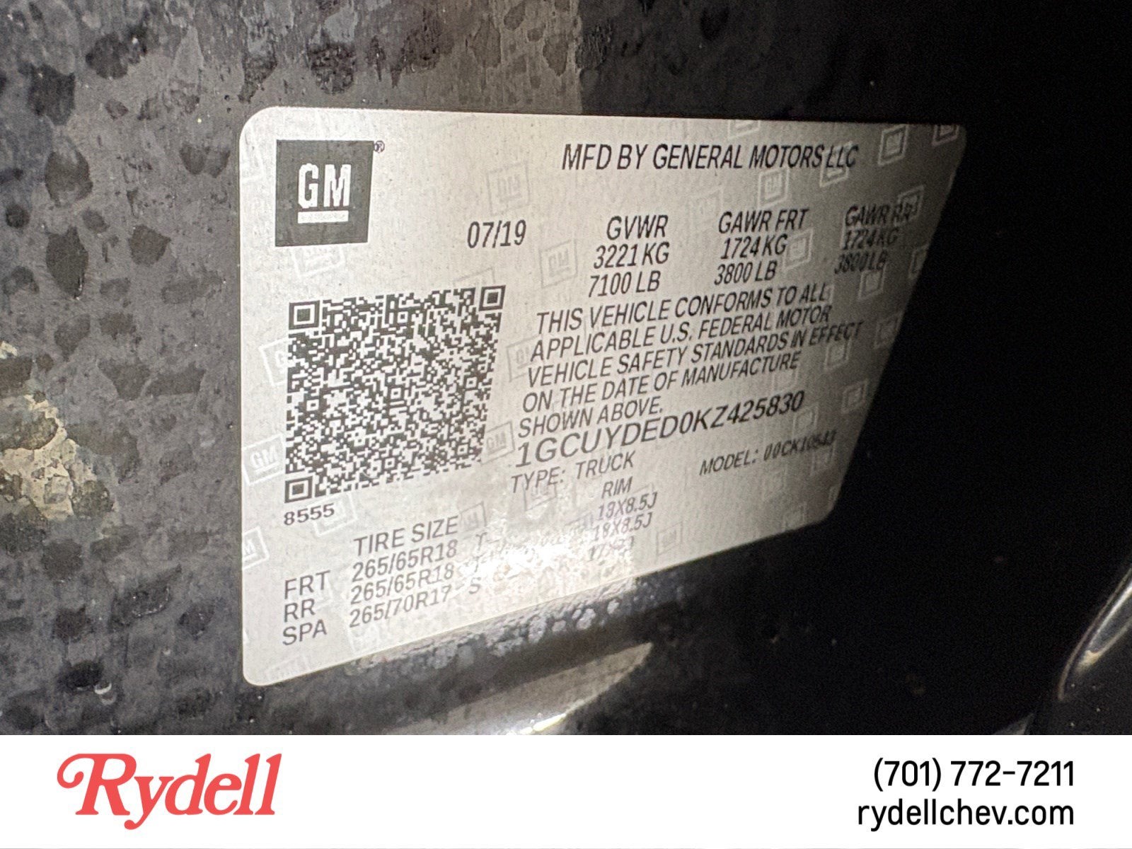 2019 Chevrolet Silverado 1500 LT