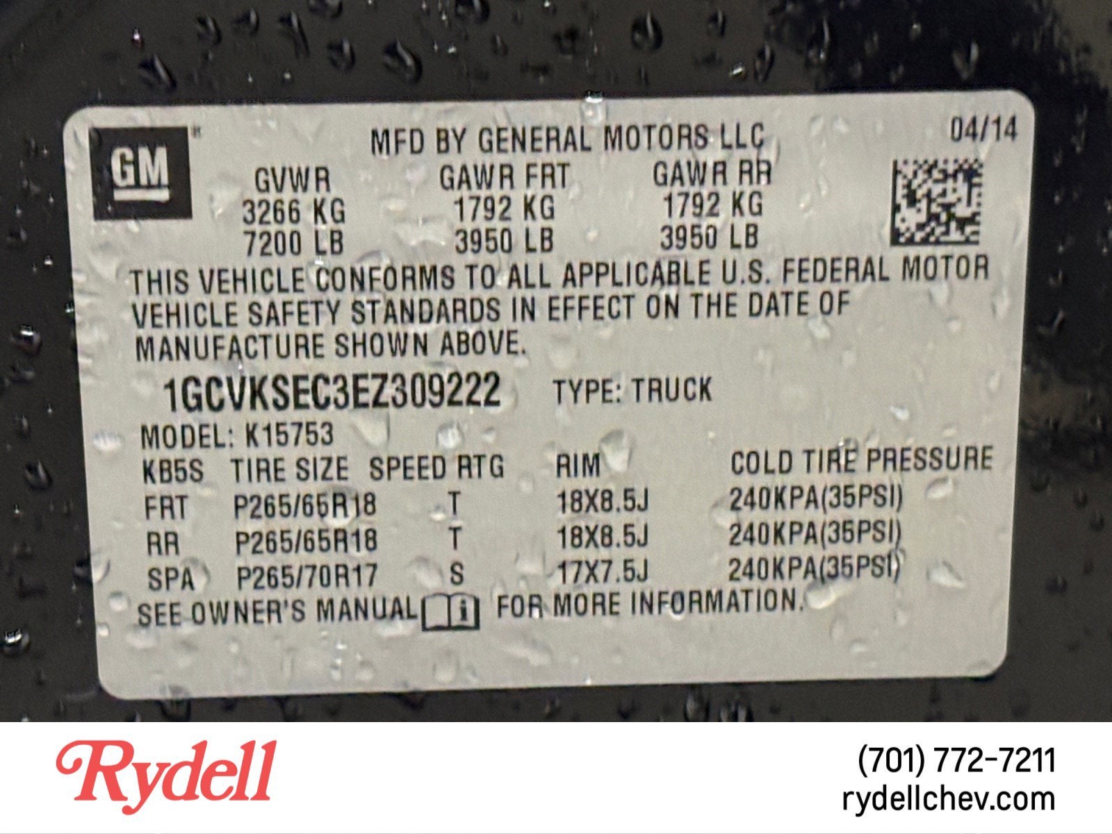2014 Chevrolet Silverado 1500 LTZ