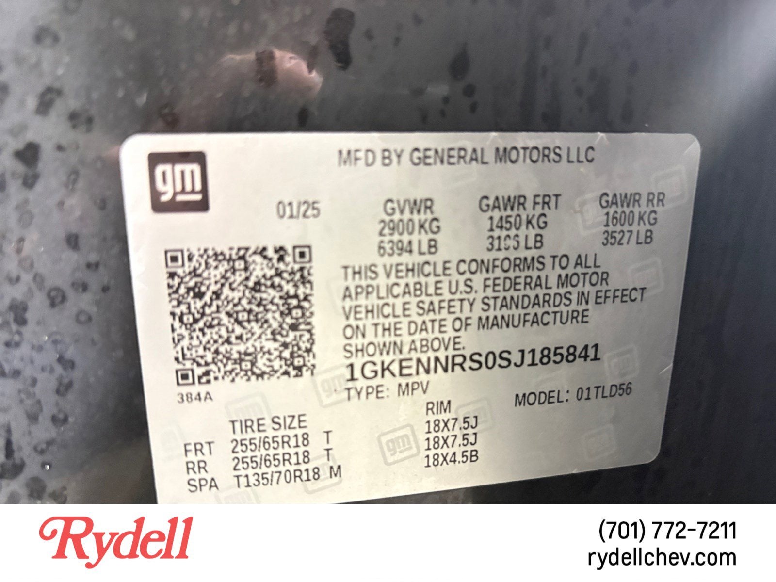 2025 GMC Acadia Elevation