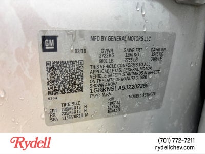 2018 GMC Acadia SLE