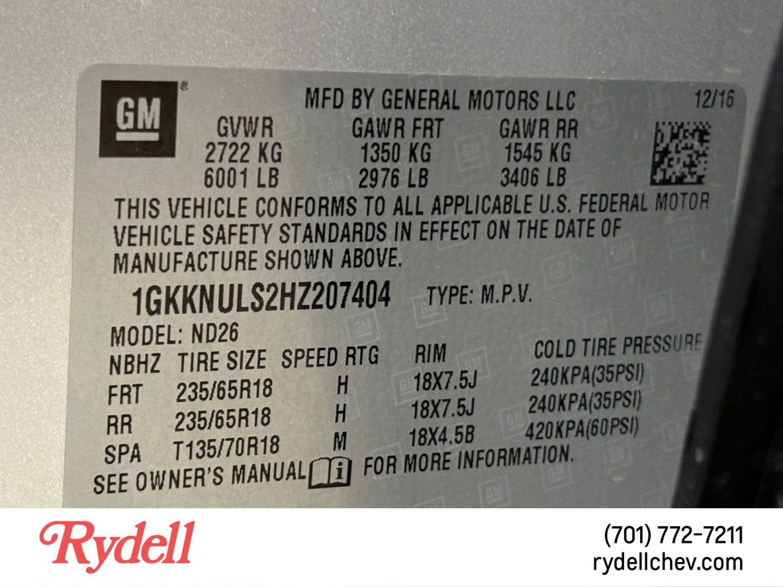 2017 GMC Acadia SLT
