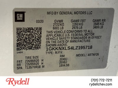 2020 GMC Acadia Denali