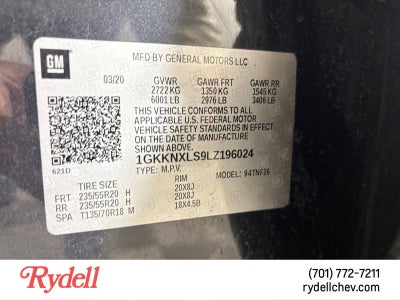 2020 GMC Acadia Denali