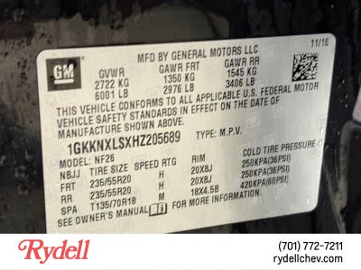 2017 GMC Acadia Denali