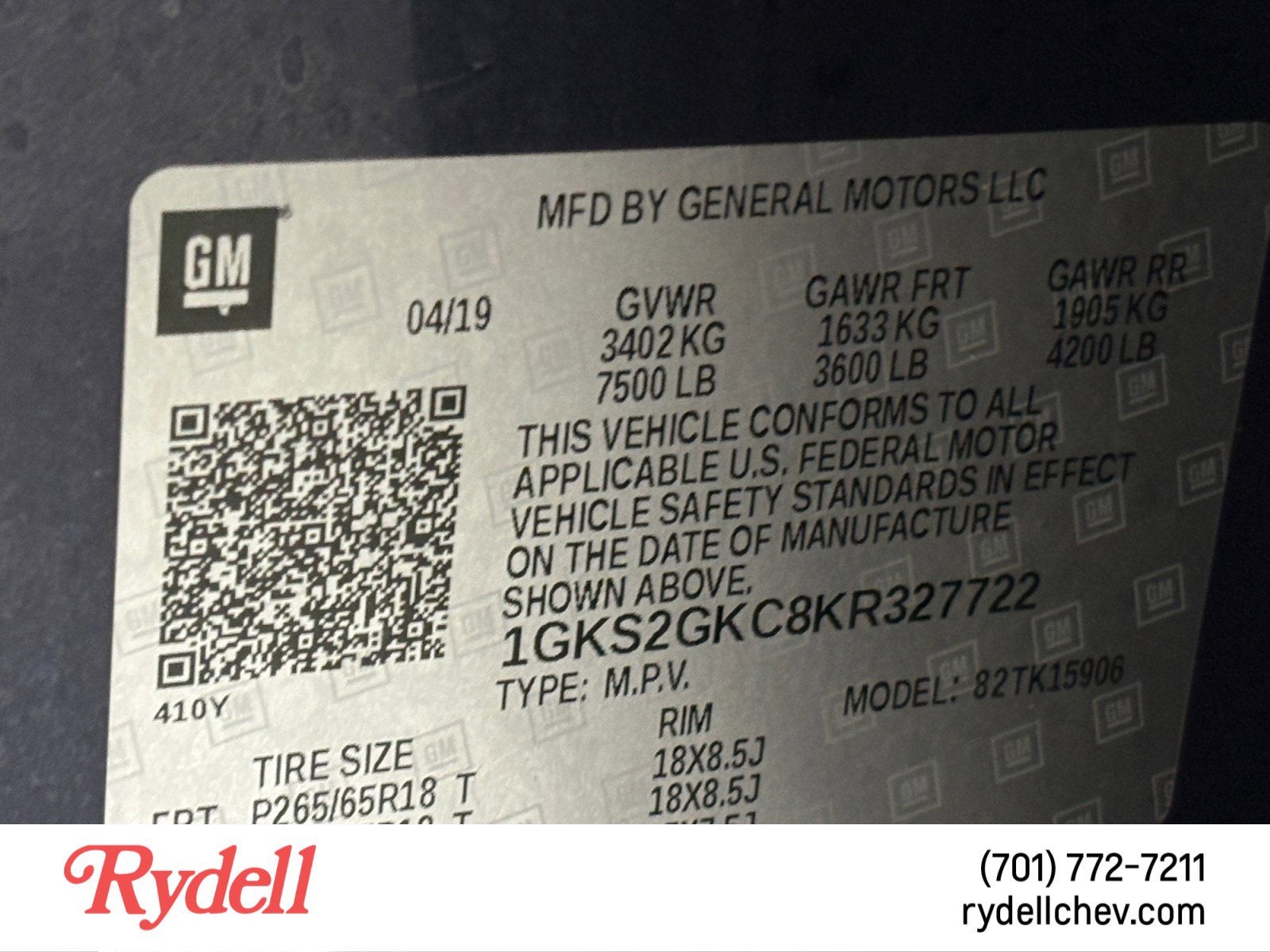 2019 GMC Yukon XL SLT