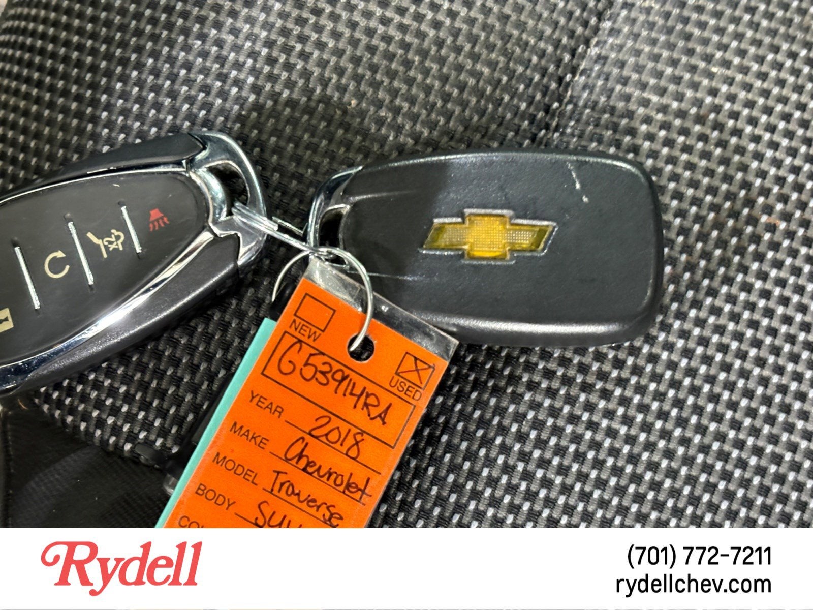 2018 Chevrolet Traverse LT Cloth