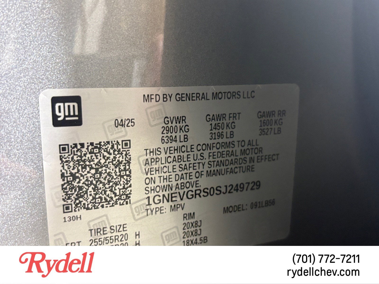 2025 Chevrolet Traverse LT