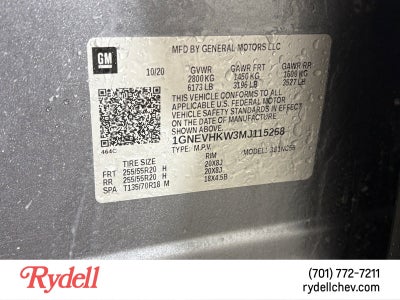 2021 Chevrolet Traverse LT Leather