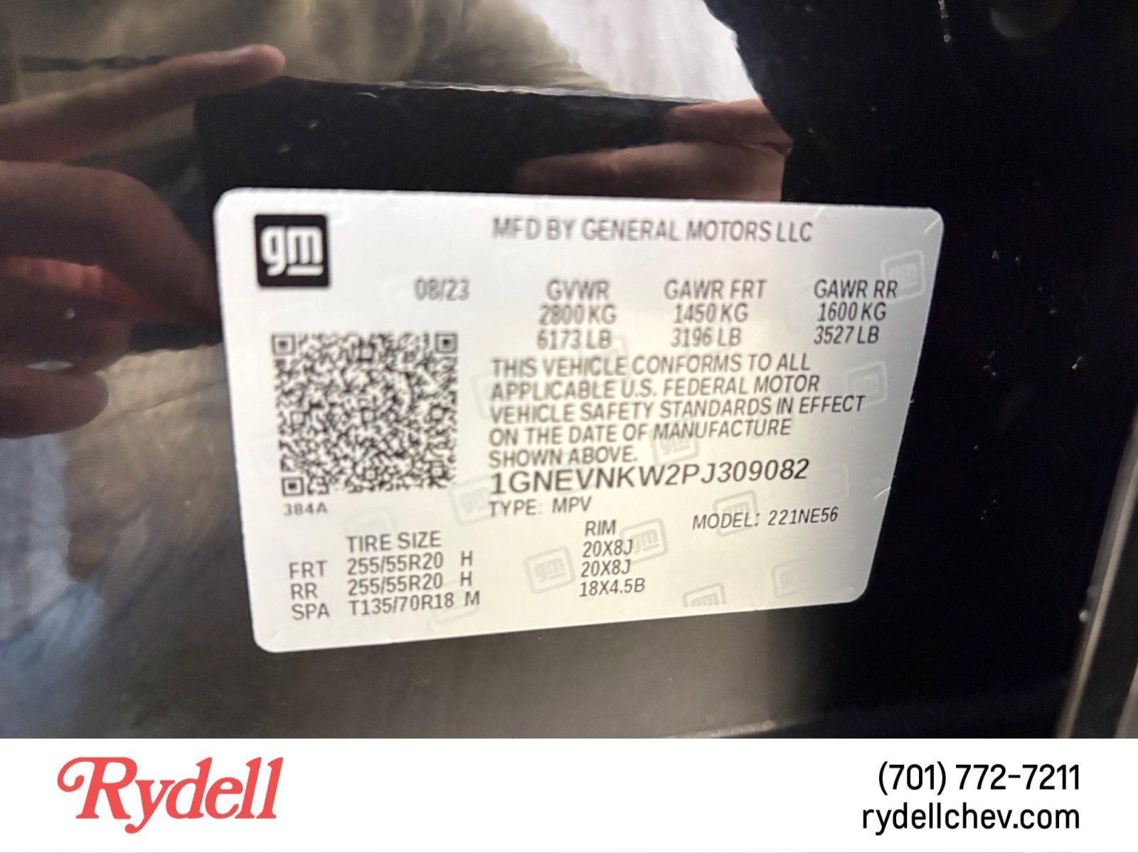 2023 Chevrolet Traverse High Country