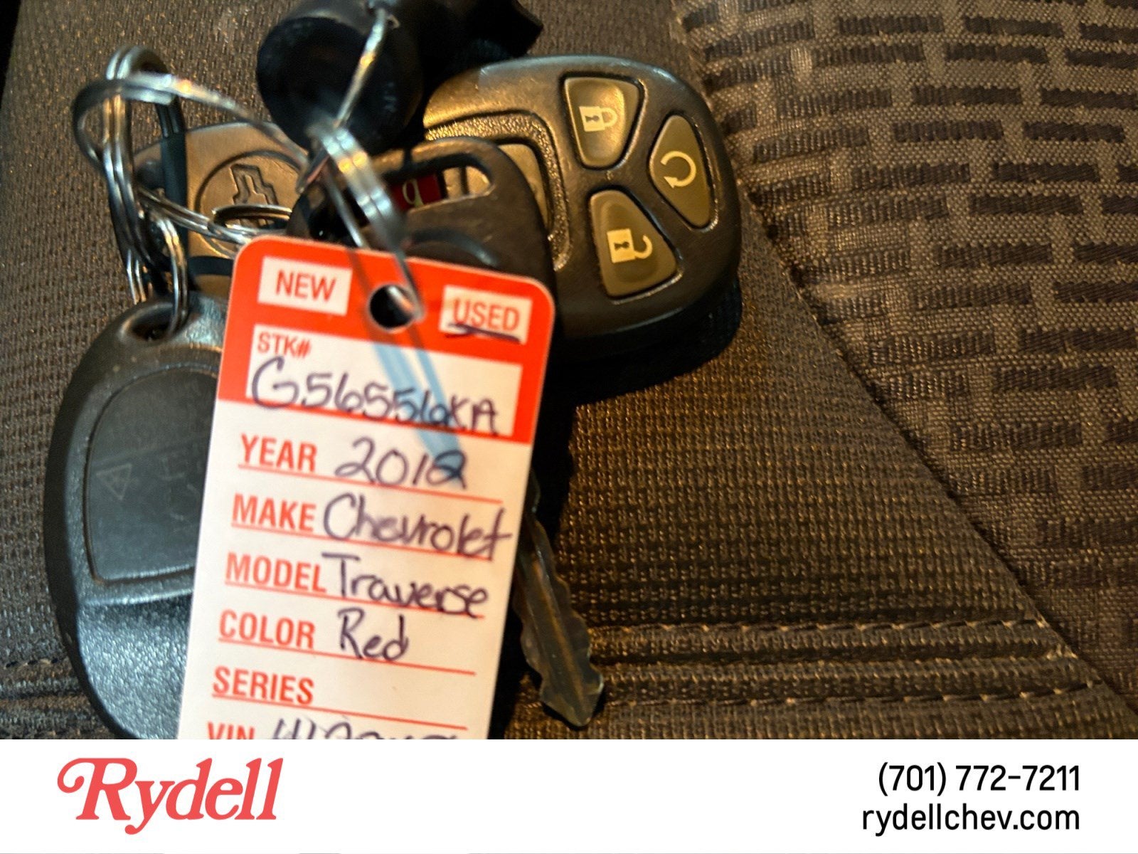 2012 Chevrolet Traverse LT w/2LT