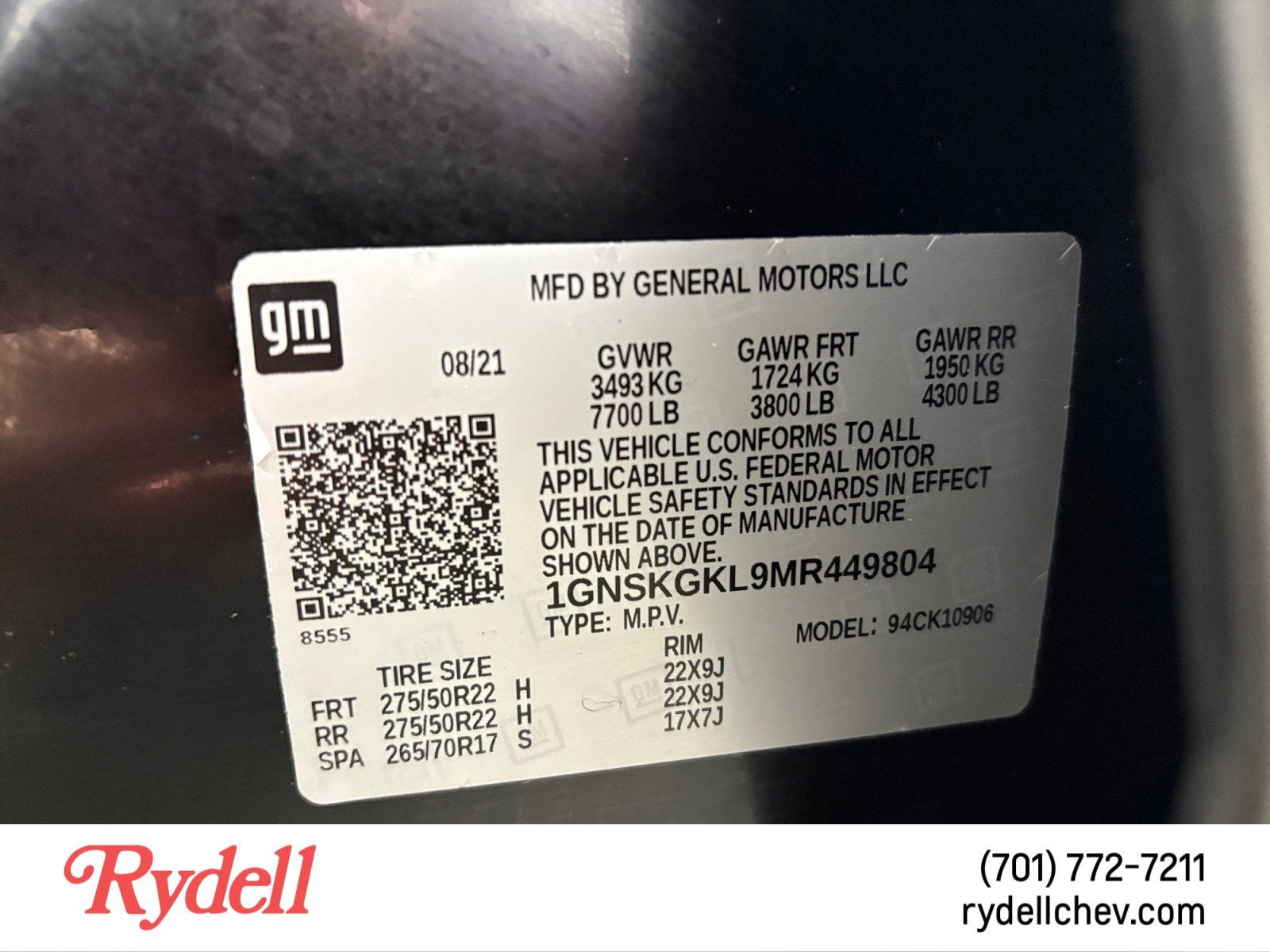 2021 Chevrolet Suburban High Country