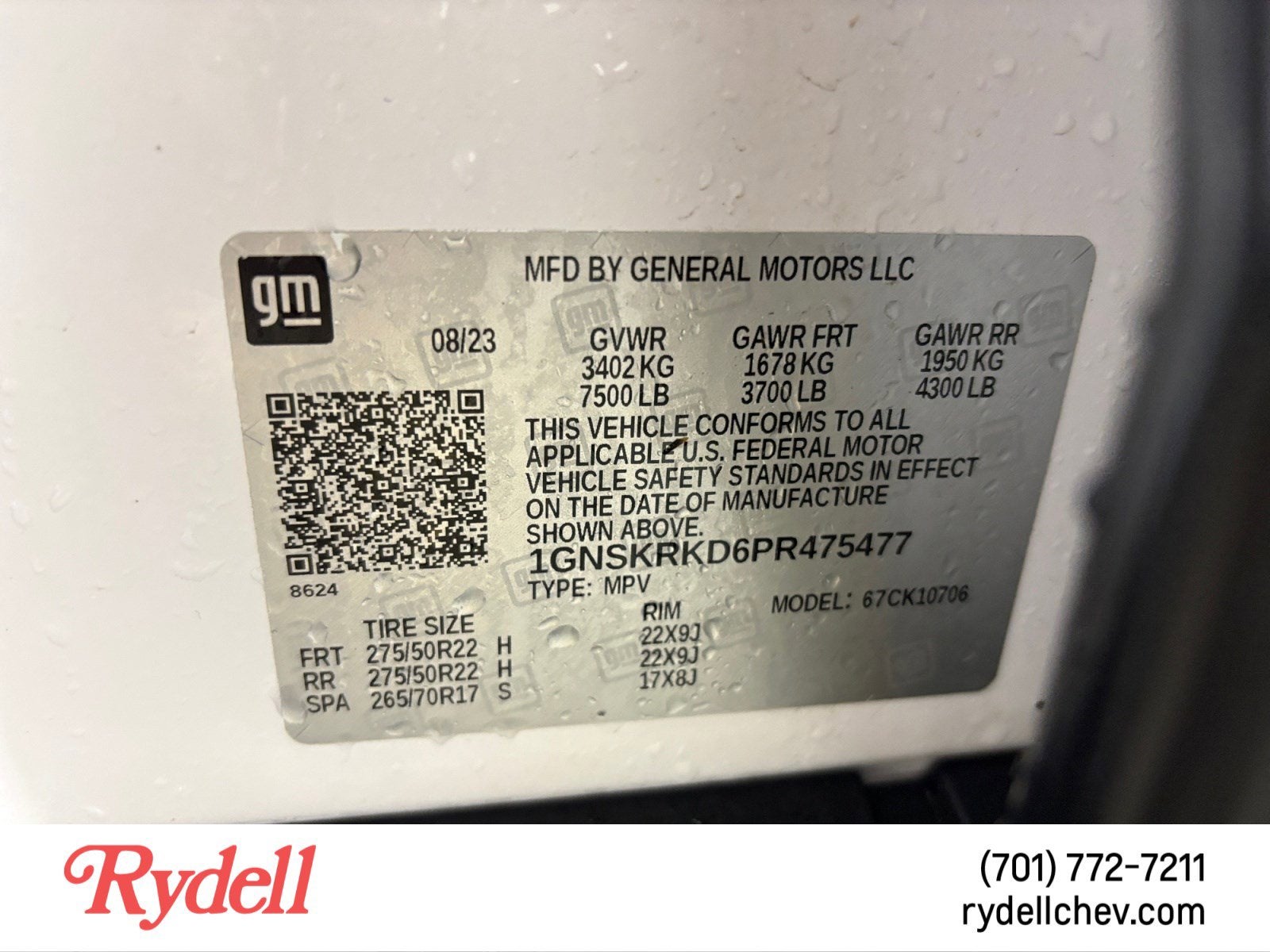 2023 Chevrolet Tahoe RST