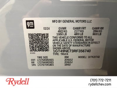 2024 GMC Sierra 2500 HD SLT