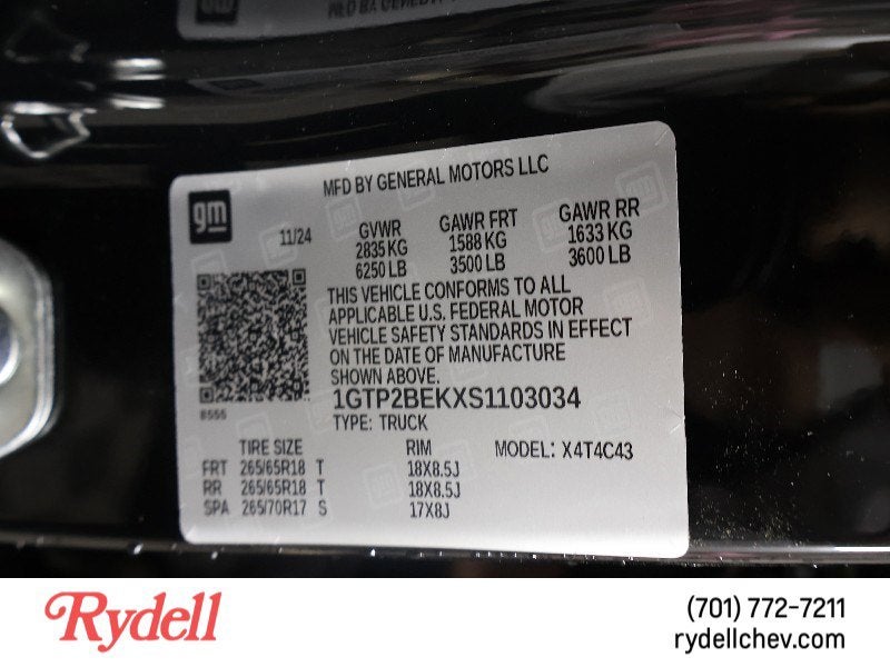 2025 GMC Canyon Elevation