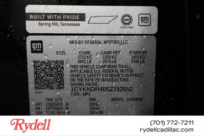 2025 Cadillac XT5 Premium Luxury