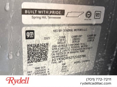 2026 Cadillac XT5 Premium Luxury