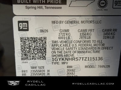 2026 Cadillac XT5 Sport