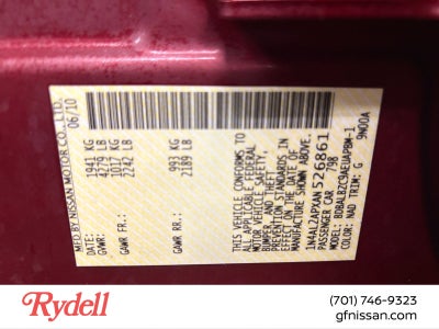 2010 Nissan Altima 2.5 S