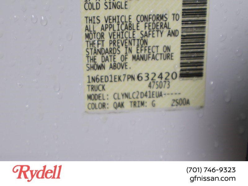 2023 Nissan Frontier SV