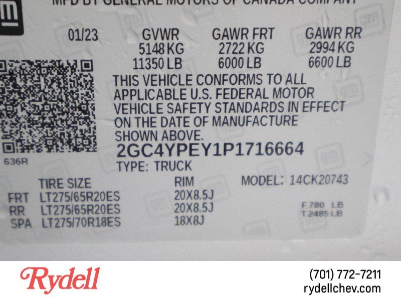 2023 Chevrolet Silverado 2500 HD LTZ