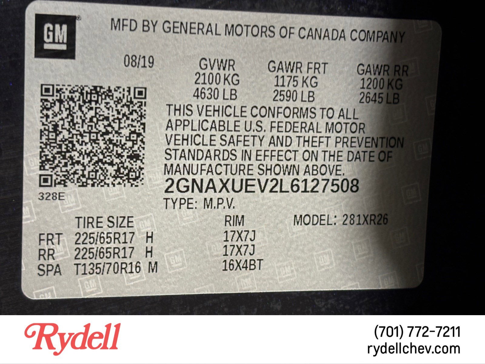 2020 Chevrolet Equinox LT