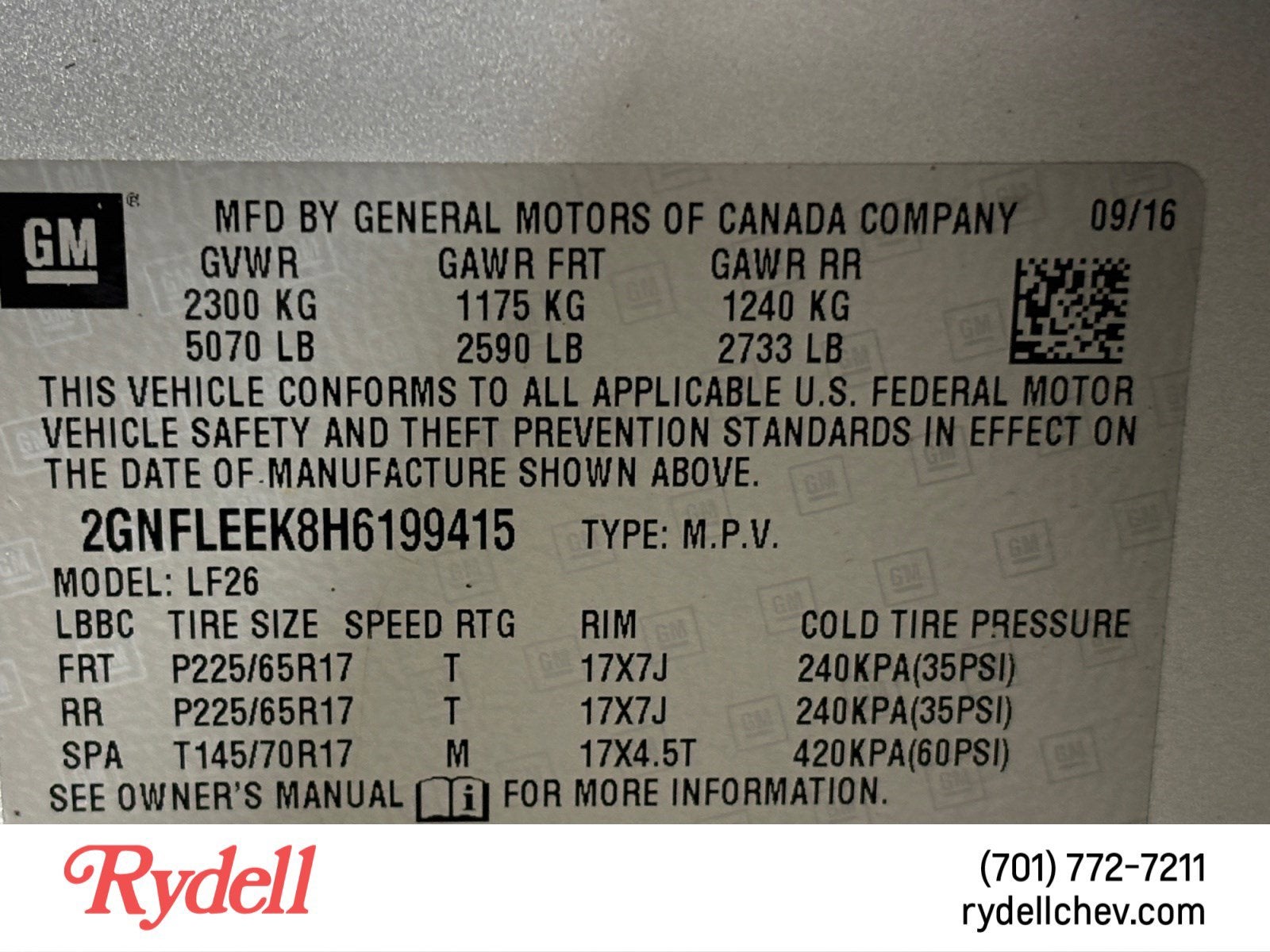2017 Chevrolet Equinox LS